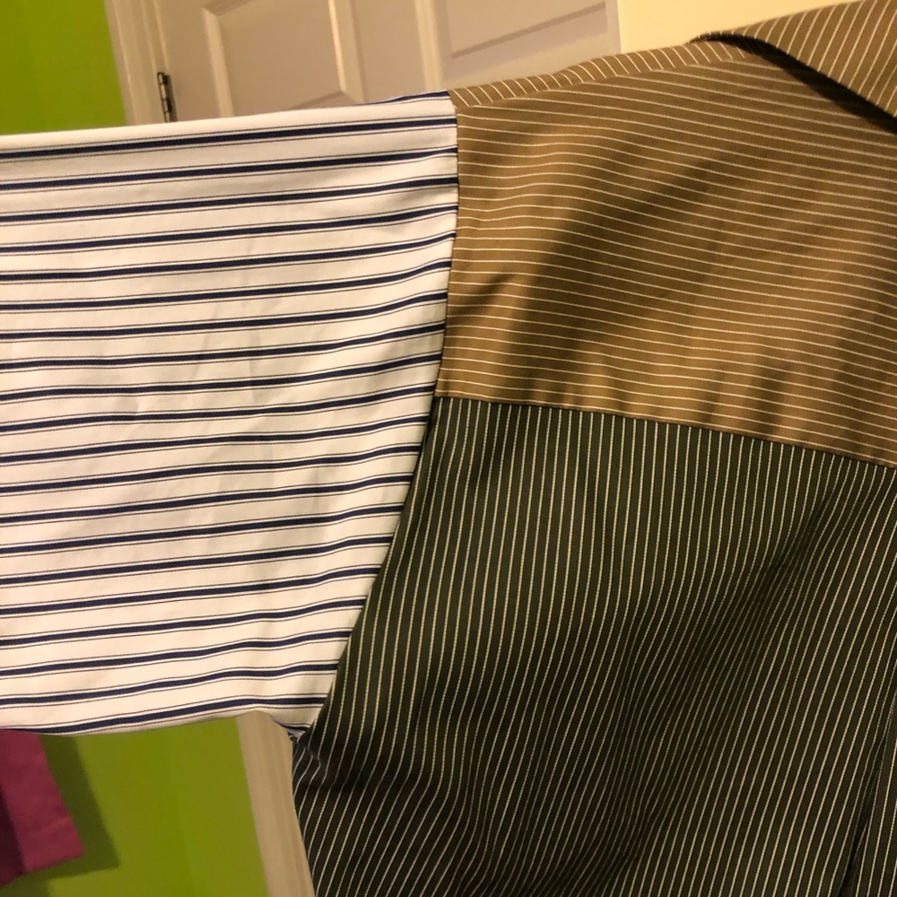 Zara striped hi-lo blouse - Picture 6 of 7